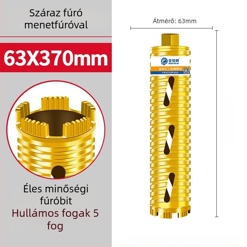 San Platinum Lion szárazfúrásra tervezett fúró betonfalakhoz – nyíláskészítő