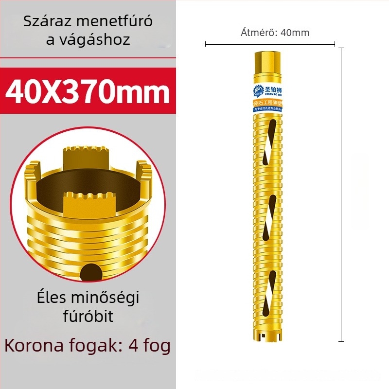 San Platinum Lion szárazfúrásra tervezett fúró betonfalakhoz – nyíláskészítő