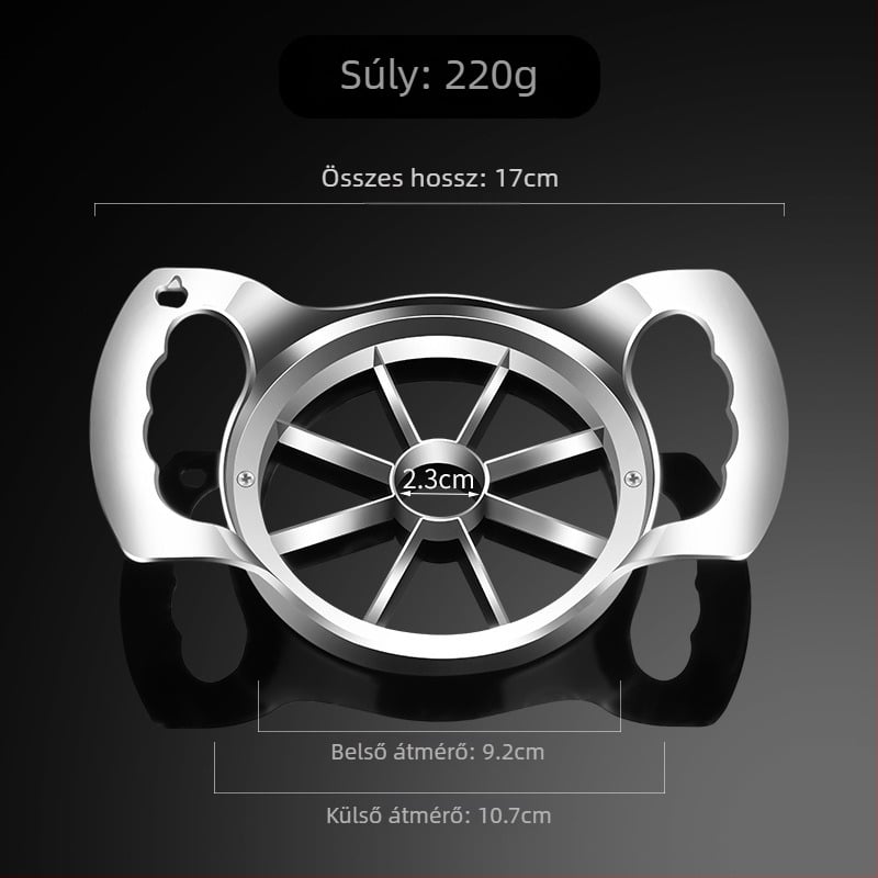 Gyümölcsfelosztó és magkivágó, rozsdamentes acél, modern minimális dizájn, Ke Pai, 2022-es megjelenés