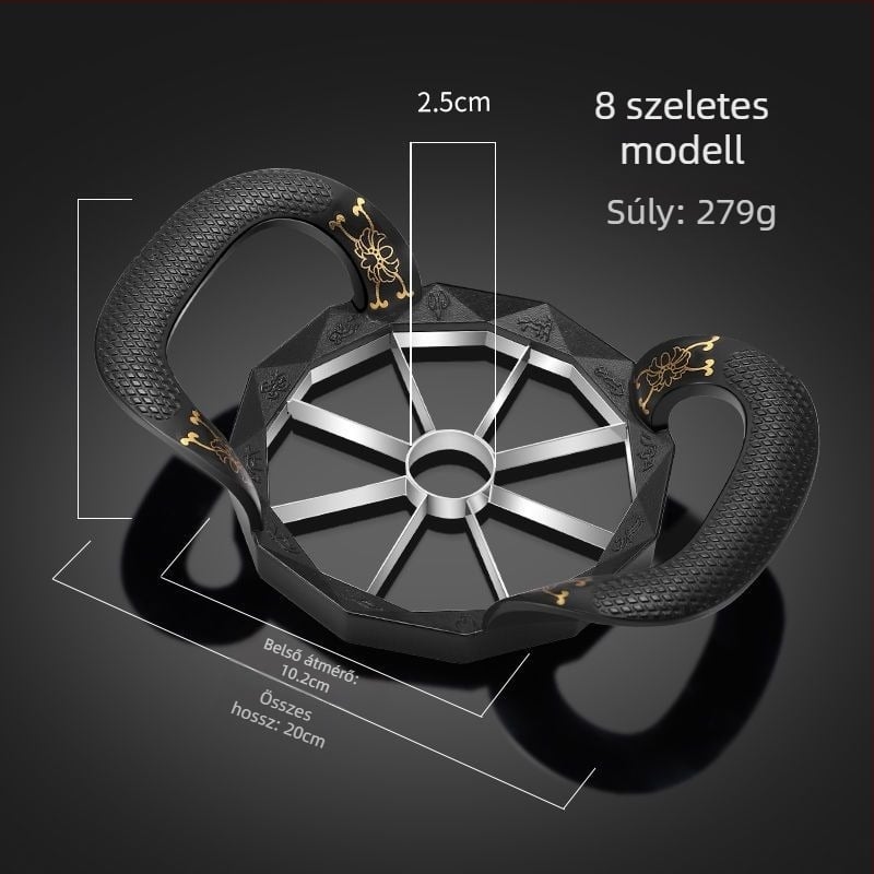 Gyümölcsfelosztó és magkivágó, rozsdamentes acél, modern minimális dizájn, Ke Pai, 2022-es megjelenés