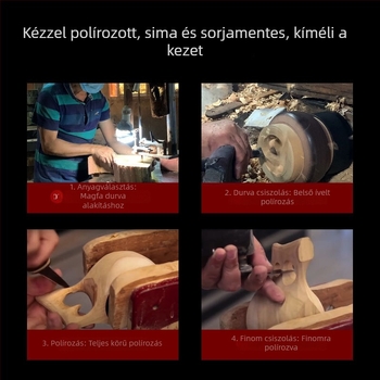 Prémium kétoldalas vágódeszka tömörfából, tartós, csúszásmentes konyhai használatra
