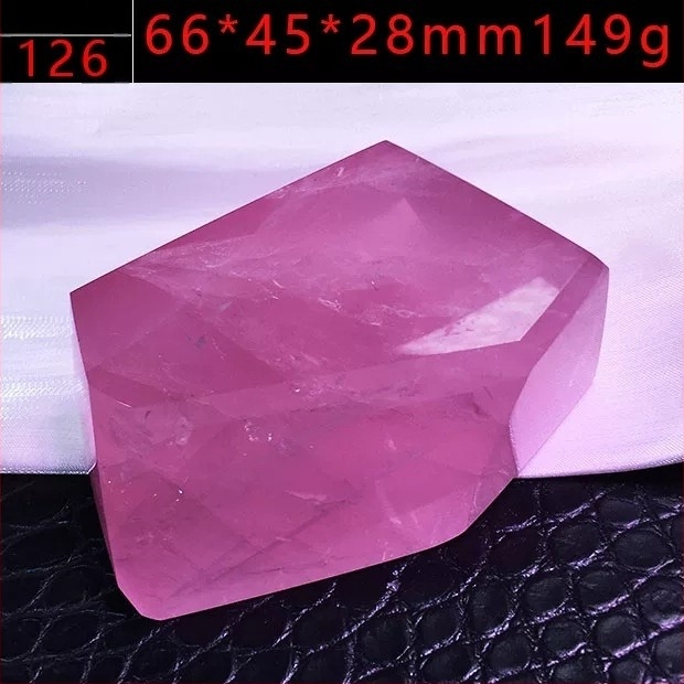 Kristály dekoráció - szabálytalan többfacetes forma, polírozott felület, testreszabható, FSJSX0024