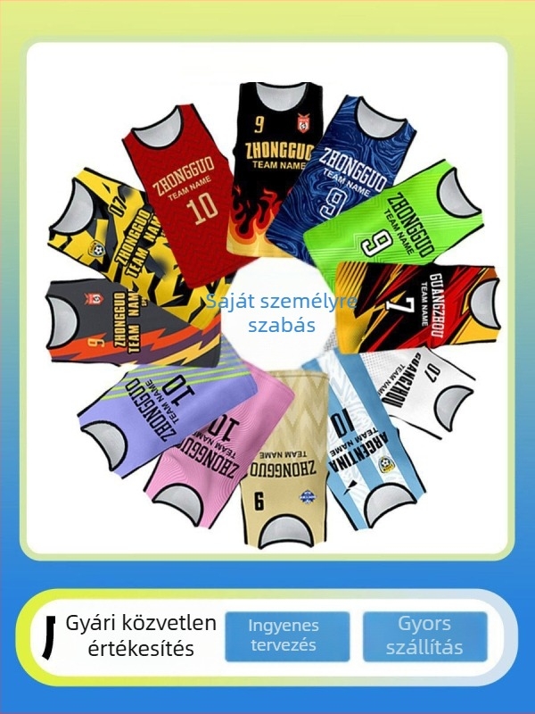 Poliészter hálós futball-edzés mellény, testreszabható, Nine Moves márka, 6–40 éveseknek, futballhoz