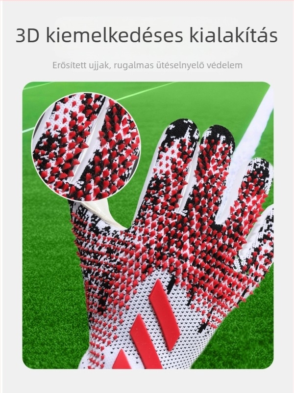 Futballkapus kesztyű - gumi, uniszex, testreszabható, meccsre és edzésre