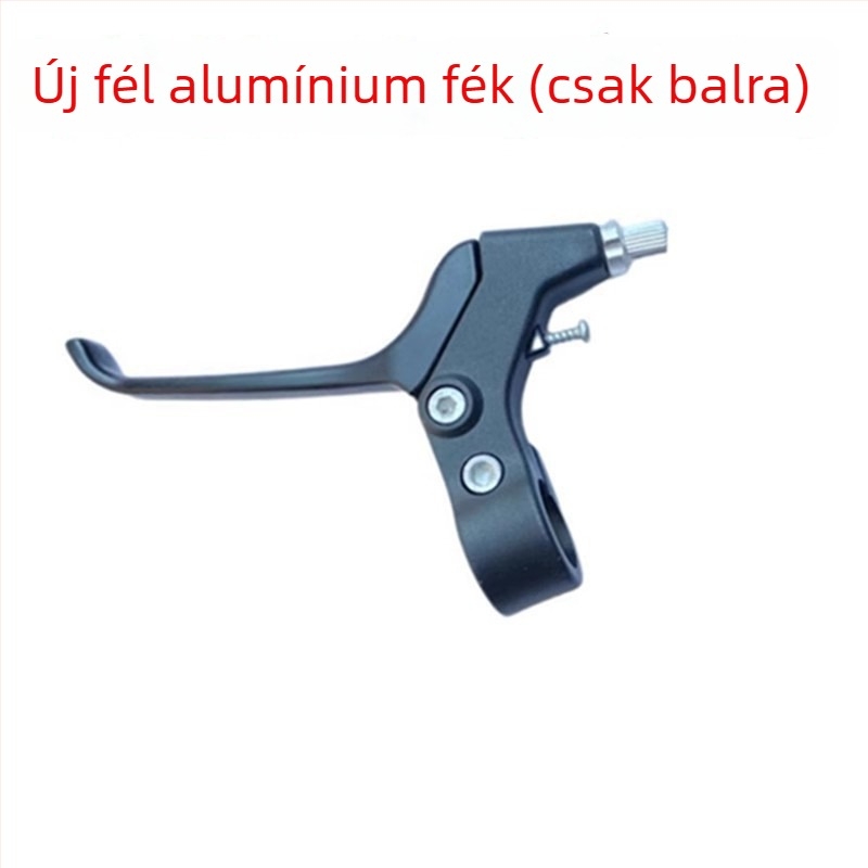 Fékkar kerékpárhoz, univerzális, fél alumínium modell, ujjal történő fékezés, alkalmas összecsukható, hegyi és gyerek kerékpárokhoz