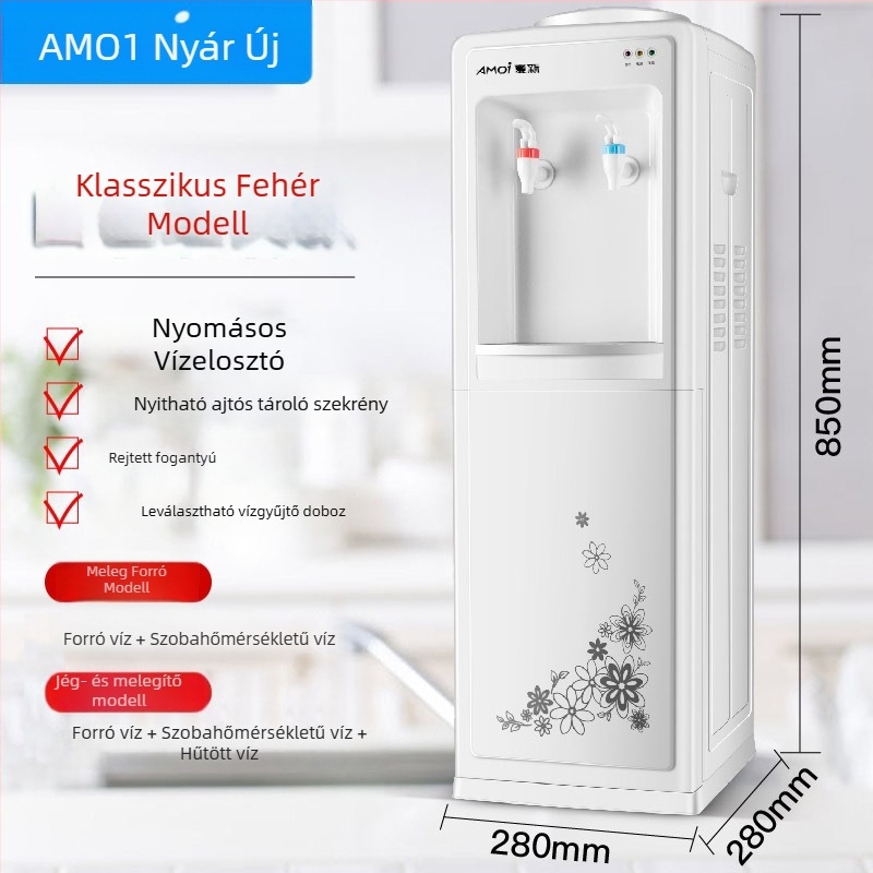 Q7-TS vízforrás, függőleges háztartási modell kettős pumpával, egycsatornás hűtés, 220V, nincs hálózati csatlakozás, 3C tanúsítvány