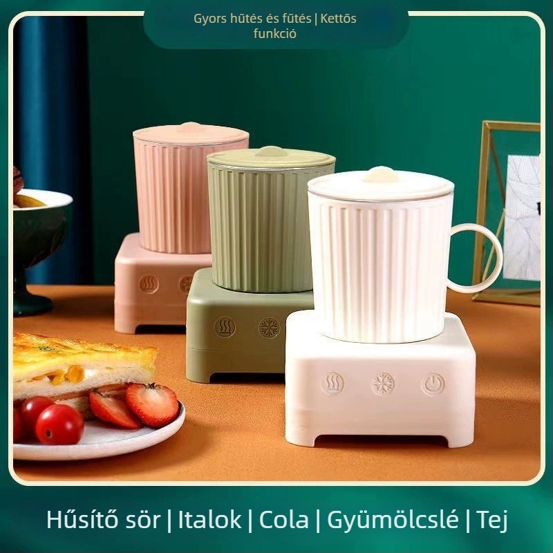 GY-LR1201 Hűtő/Melegítő pohár – 36W, Gyors hűtés és melegítés, Kapacitás 1 L alatt, Érintéses vezérlés, Szigetelés