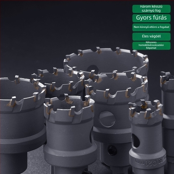 Topson Karbid Lyuknyitó Vasakhoz – Ipari Minőség, Kopásálló Rozsdamentes Acél