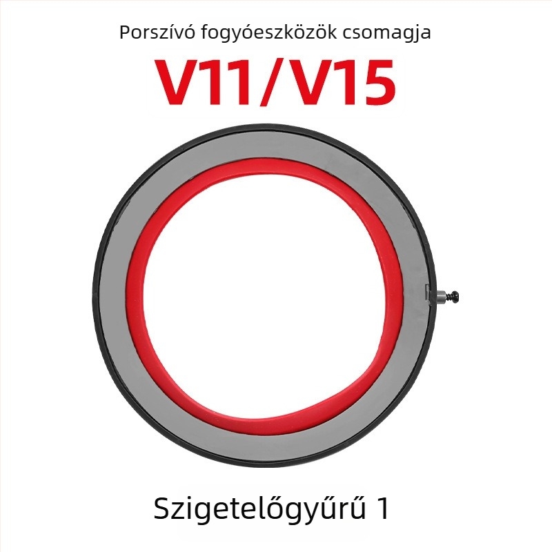 Puosen Dyson porgyűjtőedény tömítőgyűrű és alsó fedél kompatibil V7/V8/V10/SV11/V12 – fogyóeszköz otthoni használatra