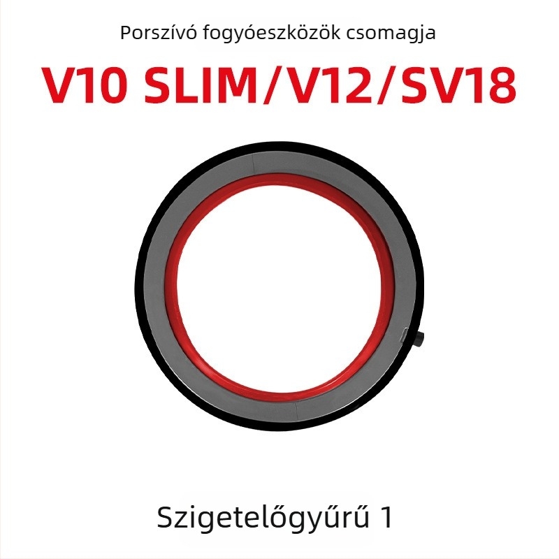 Puosen Dyson porgyűjtőedény tömítőgyűrű és alsó fedél kompatibil V7/V8/V10/SV11/V12 – fogyóeszköz otthoni használatra