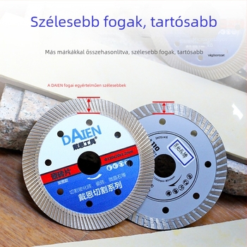 Diamant vágókorong szögvágóhoz – cementhez, kőhöz, márványhoz és betonhoz – Dai en tools