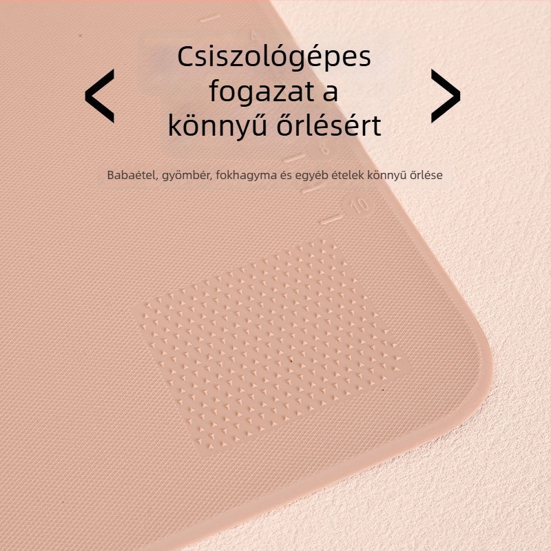 PP vágódeszka készlet, élelmiszer-minőség, csúszásmentes, hordozható, vízszűrővel