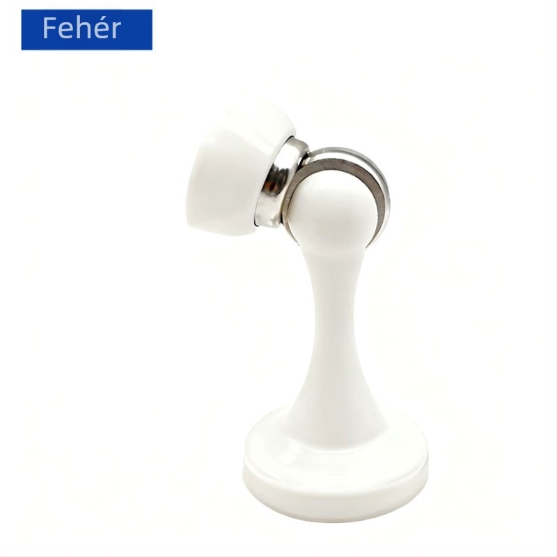 Ajtóstopper, Modell Yasabi 828, Rozsdamentes acél, Fúrás nélkül, Padlóra szerelhető, Automatikus