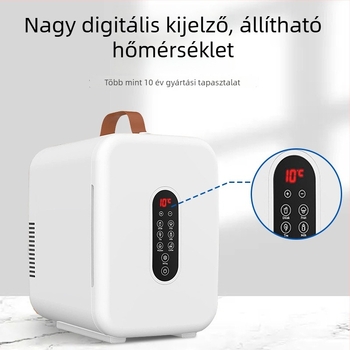 Chisman félvezetős autós hűtő - hordozható mini hűtő autóhoz és otthonhoz, ABS, 30-60W, 220-240V, 5°C–65°C