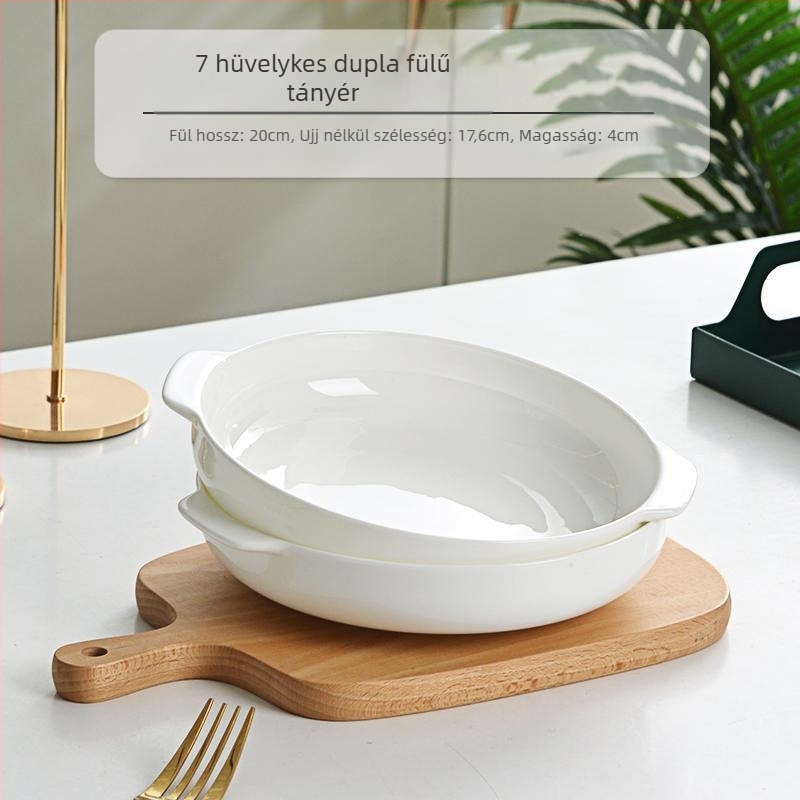 Csontporcelán tál, mély, kör alakú, >45% csontporcelán, alul-glazúros felület, mikrosütőben használható, logónyomás lehetőség