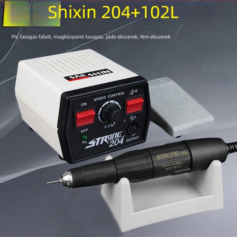 Shixin 204 Kompakt elektromos jade- és fa gravírozógép