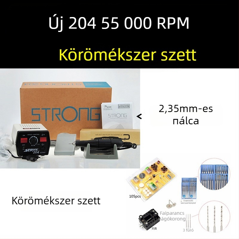 Shixin 204 Kompakt elektromos jade- és fa gravírozógép
