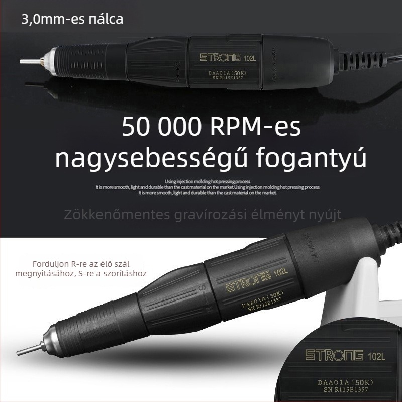 Shixin 204 Kompakt elektromos jade- és fa gravírozógép