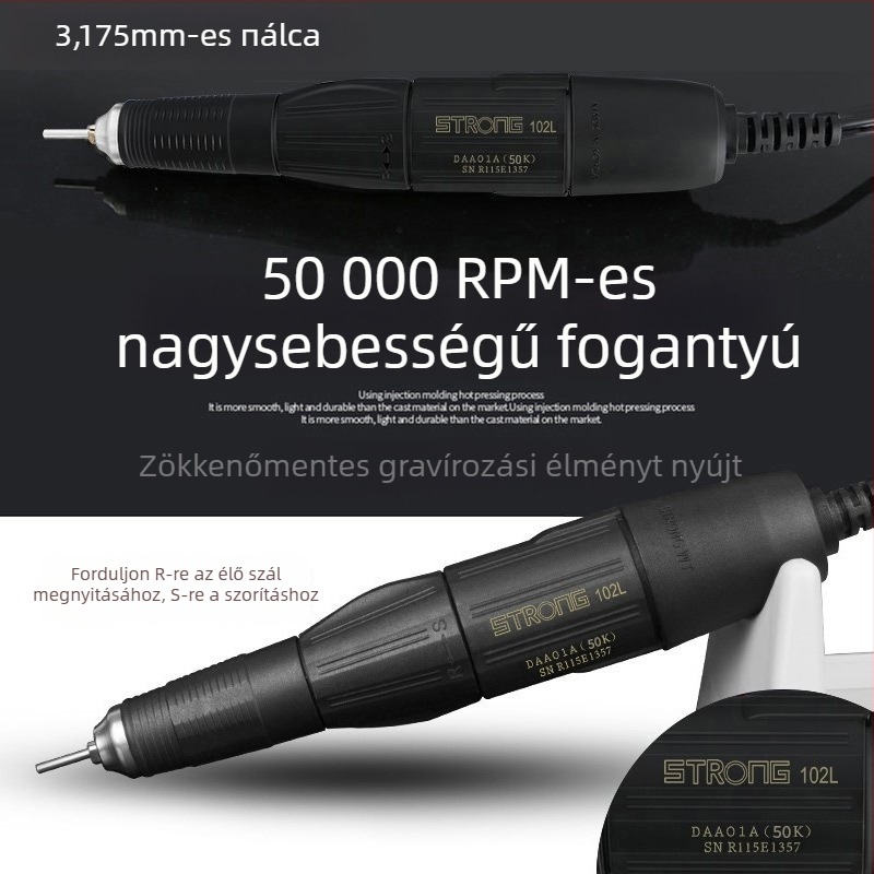 Shixin 204 Kompakt elektromos jade- és fa gravírozógép