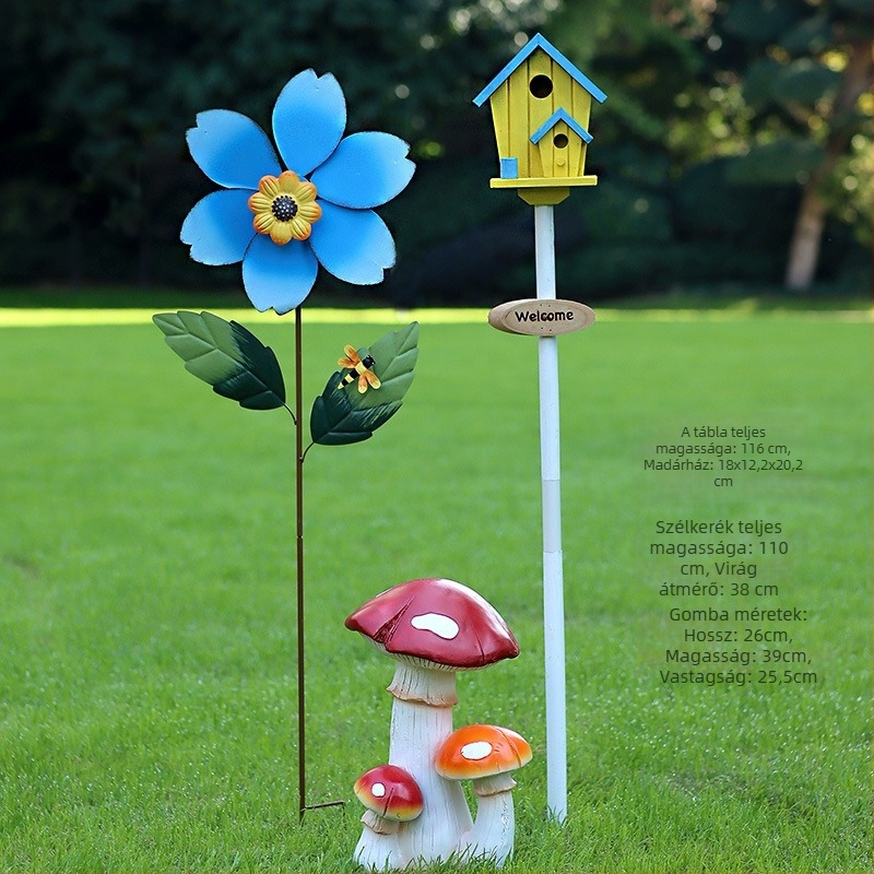 Fa kültéri kertdekoráció – madárfészek dísz a kertbe és az erkélyre, termékkód Jb2krpez, ajándék üzleti célokra, IP engedély: Nincs