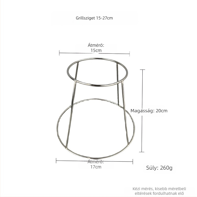 Azelay Lai rozsdamentes acél kétszintes büfés display állvány sashimi és osztriga számára, nem importált, modern minimalista stílus