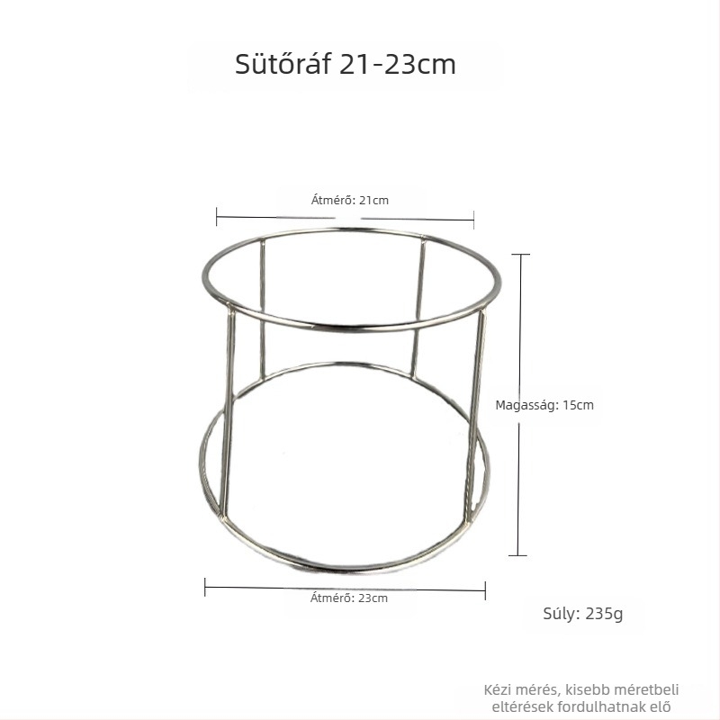 Azelay Lai rozsdamentes acél kétszintes büfés display állvány sashimi és osztriga számára, nem importált, modern minimalista stílus