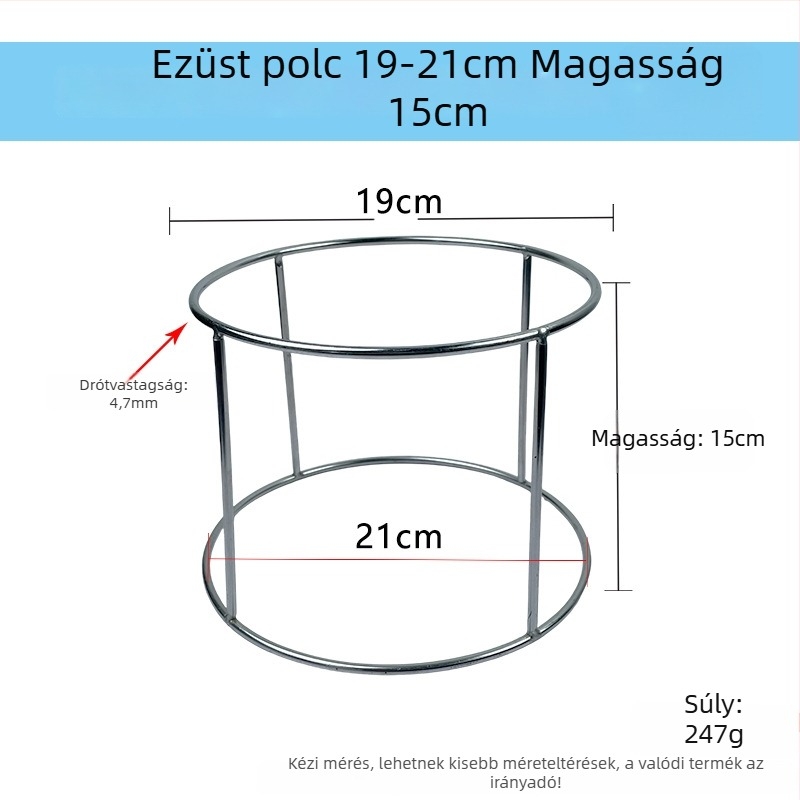 Azelay Lai rozsdamentes acél kétszintes büfés display állvány sashimi és osztriga számára, nem importált, modern minimalista stílus