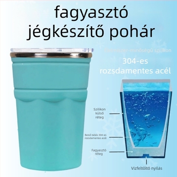 Nordic stílusú söröspohár, 304 rozsdamentes acélból, kapacitás 301–400 ml, tömeg 312 g, logó nyomtatás lehetséges