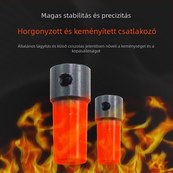 Three Craftsmen mikroasztali fúrópatron – módosított motor-orsó csatlakozás, kúpos csatlakozás, vasból készült