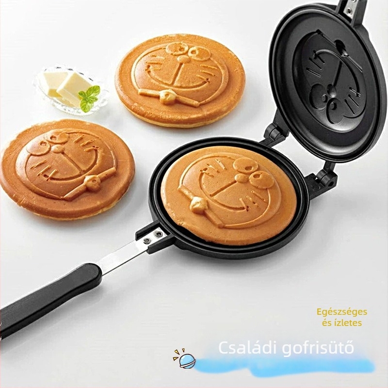 Takoyaki serpenyő tapadásmentes bevonattal, alumínium, 1 kg, 4 cm mély, gáztűzhelyhez
