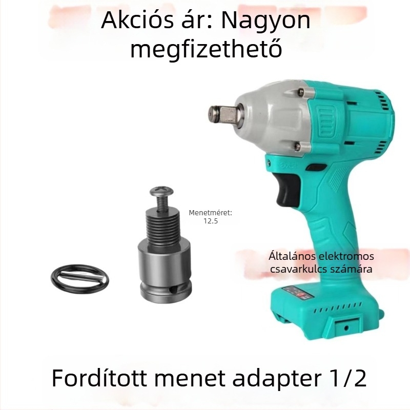 Elektronikus csavarhúzó átalakító fej, hatszögletes univerzális teleszkópos csukló, rugalmas hüvely, lila szantálfa