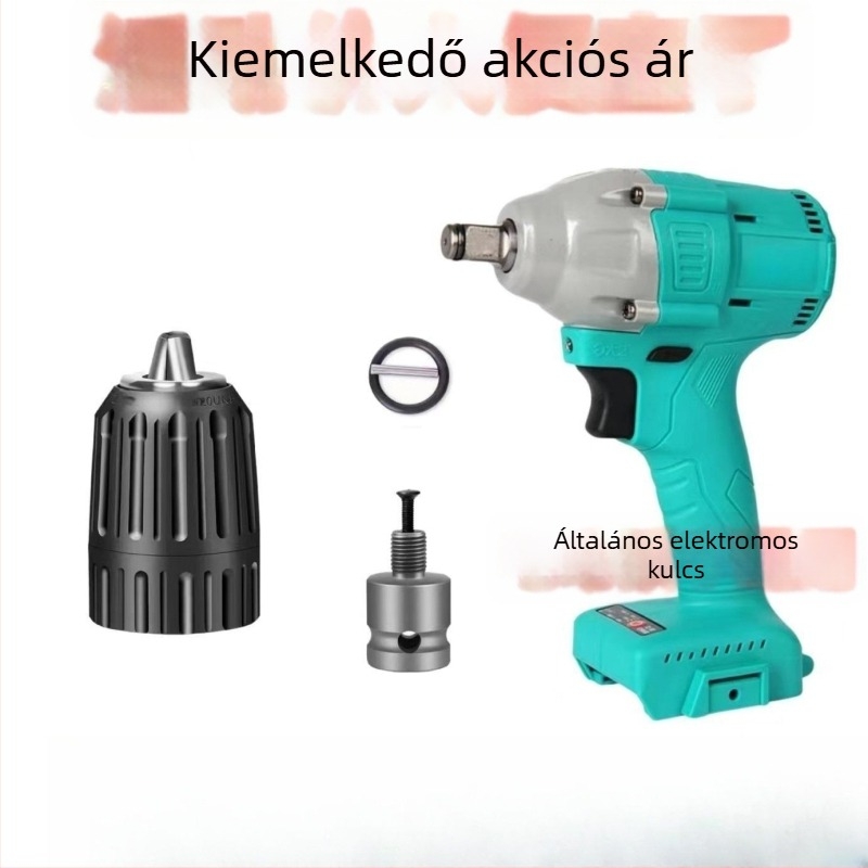 Elektronikus csavarhúzó átalakító fej, hatszögletes univerzális teleszkópos csukló, rugalmas hüvely, lila szantálfa