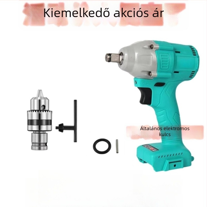 Elektronikus csavarhúzó átalakító fej, hatszögletes univerzális teleszkópos csukló, rugalmas hüvely, lila szantálfa