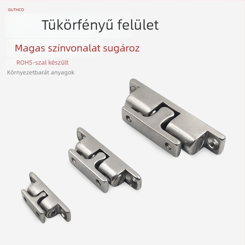 SG-MP50-S rozsdamentes acél 304 ajtófogó, polírozott felület, falra szerelés, kézi működtetés