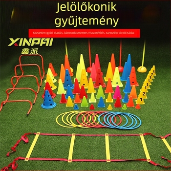 Futball-tréning felszerelés ABS anyaggal, Xinpai márka, konus alakú vödör akadályozó edzőeszköz, testreszabható feldolgozás