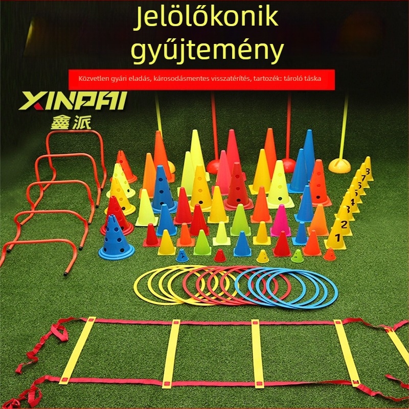 Futball-tréning felszerelés ABS anyaggal, Xinpai márka, konus alakú vödör akadályozó edzőeszköz, testreszabható feldolgozás