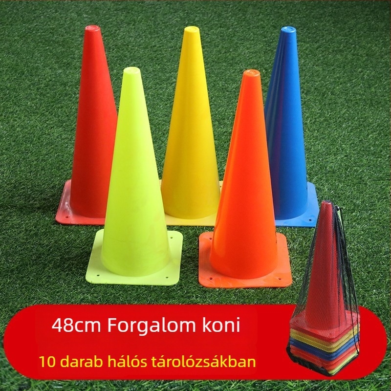 Futball-tréning felszerelés ABS anyaggal, Xinpai márka, konus alakú vödör akadályozó edzőeszköz, testreszabható feldolgozás