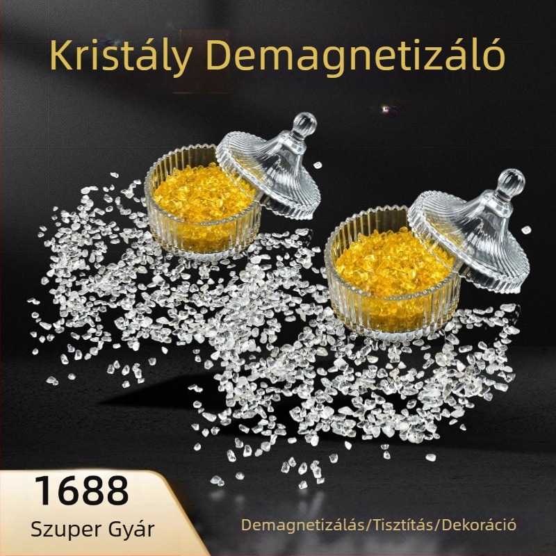 Természetes kristály nyers kő dísz difúzorkővel — lila kvarc és agát kavics akváriumhoz