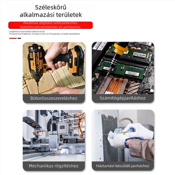 Hétszögletű mágneses bit elektromos fúróhoz és csavarozóhoz, 25 mm; Márka: Other; Anyag: Sandalwood