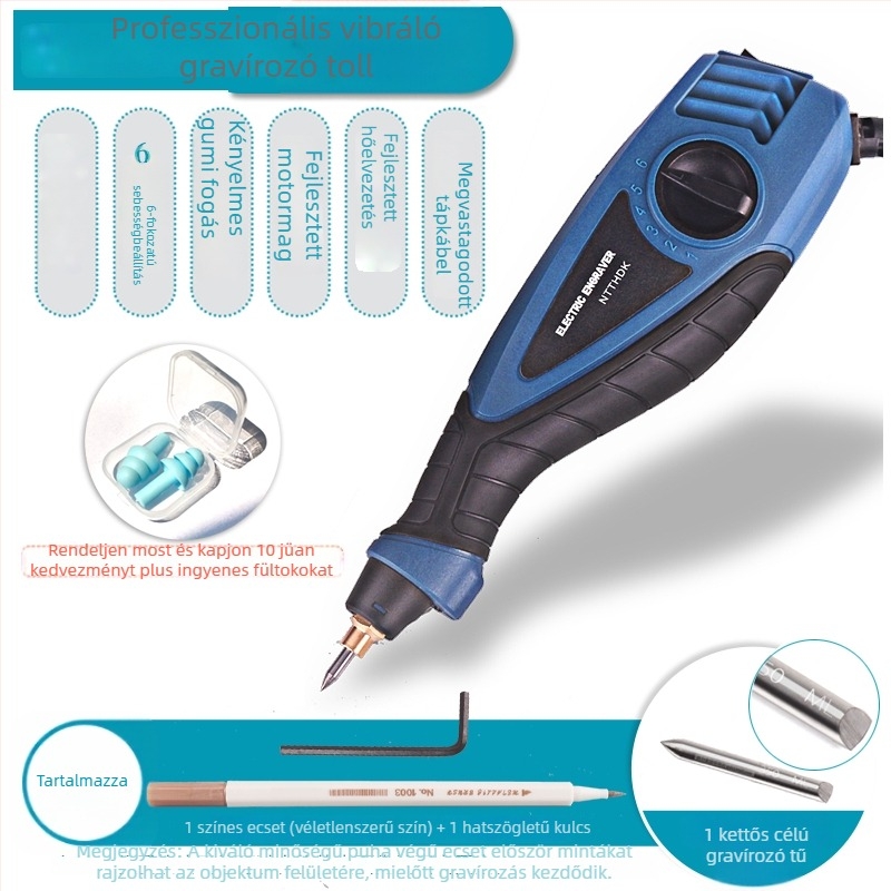 DIY Elektromos Gravíró Toll, Kompakt Jelölő Gravíró Toll, Elektromos Gravíró Toll, Jáde- és Fém Gravírozó Gép