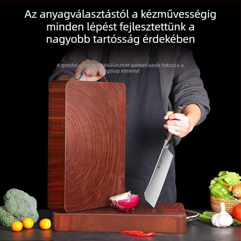 Vágódeszka tömörfából – háztartási használatra, antimildew, antibakteriális, import nélkül