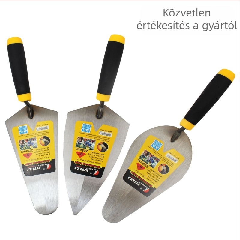 téglázó kés, 8610 modell, Hitley márka, szénacél penge, ovális spatula kör fejű