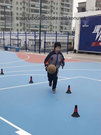 mysports Edzéssegéd kosárlabda és futballhoz – Többfunkciós dribláló akadály