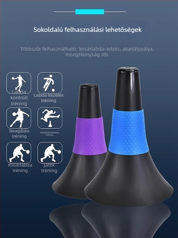 mysports Edzéssegéd kosárlabda és futballhoz – Többfunkciós dribláló akadály