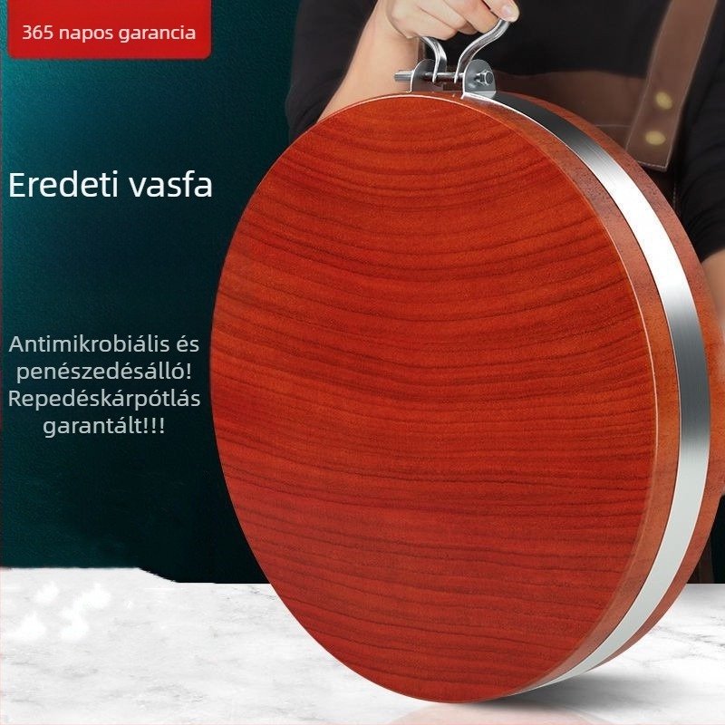 Kerek fa vágódeszka háztartási használatra – Hua Yong