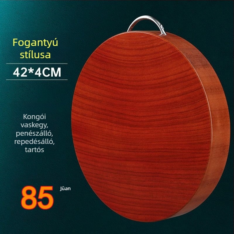 Kerek fa vágódeszka háztartási használatra – Hua Yong