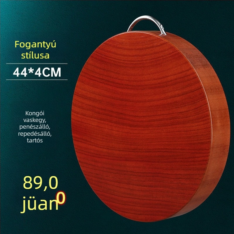 Kerek fa vágódeszka háztartási használatra – Hua Yong