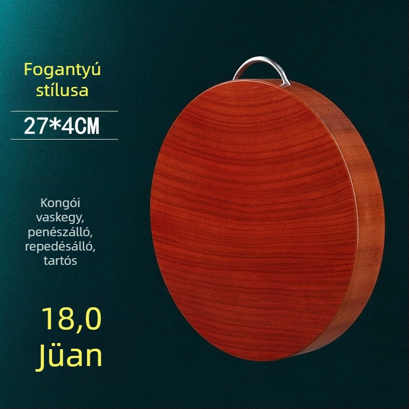 Kerek fa vágódeszka háztartási használatra – Hua Yong