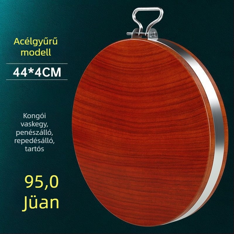 Kerek fa vágódeszka háztartási használatra – Hua Yong