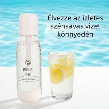 Szódavízgép – Hordozható otthoni DIY szénsavas italok készítője, Márka: sodayylian, Test anyaga: PET